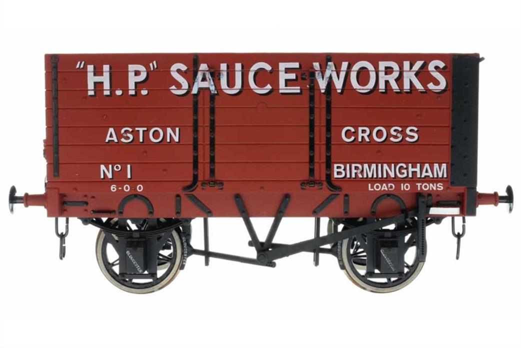 Dapol O Gauge 7F-073-008 HP Sauce 7 Plank Open Coal Wagon No.1 RCH 1887 3 Door Type