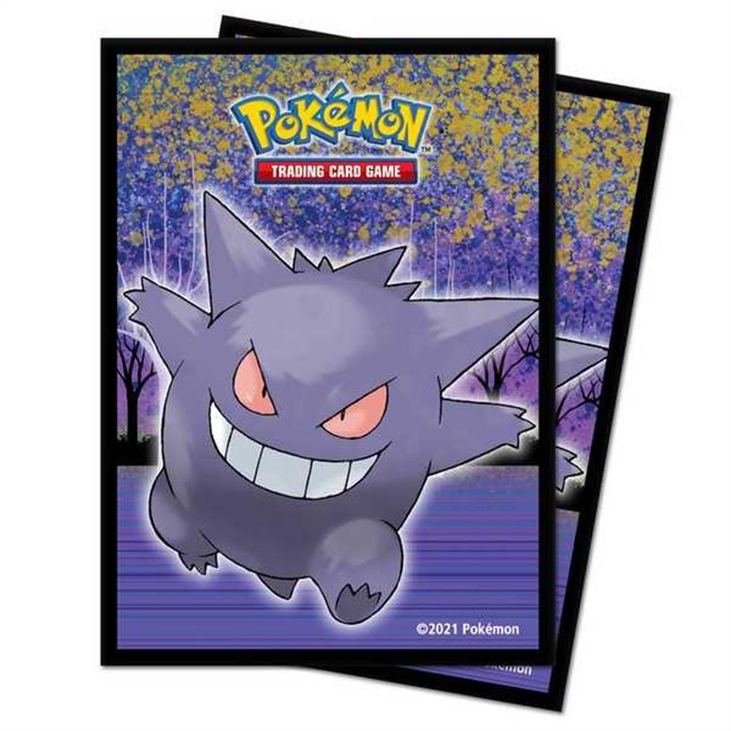 Ultra Pro  15802 65 Pokemon Gallery Series Haunted Hollow Deck Protectors