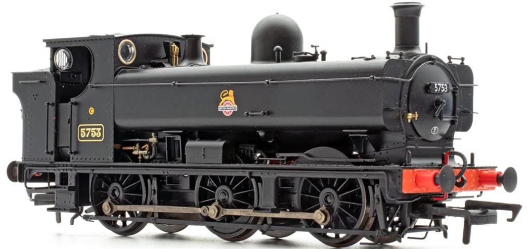 Accurascale OO ACC3553-DCC 5700 Class Pannier Tank 5753 BR Black Early Emblem DCC Sound
