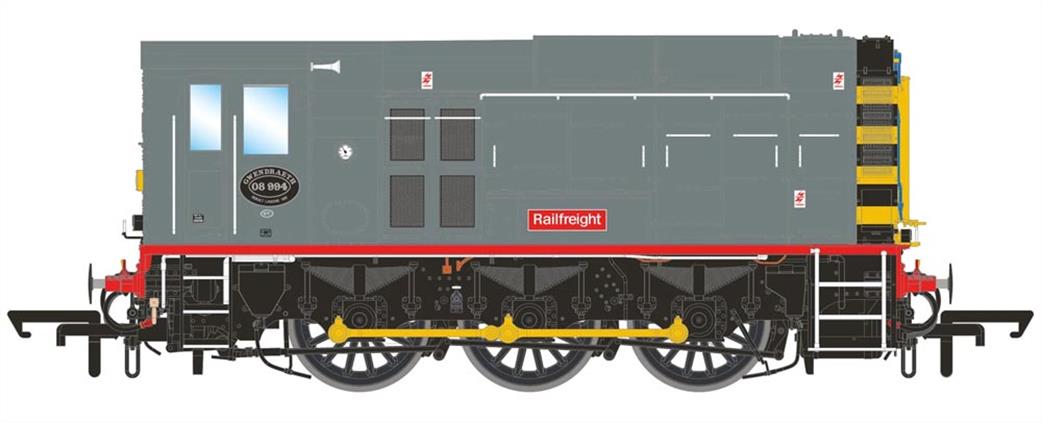 Accurascale OO ACC3198 Class 08/9 BR Railfreight Grey 08994 Diesel Shunter Locomotive