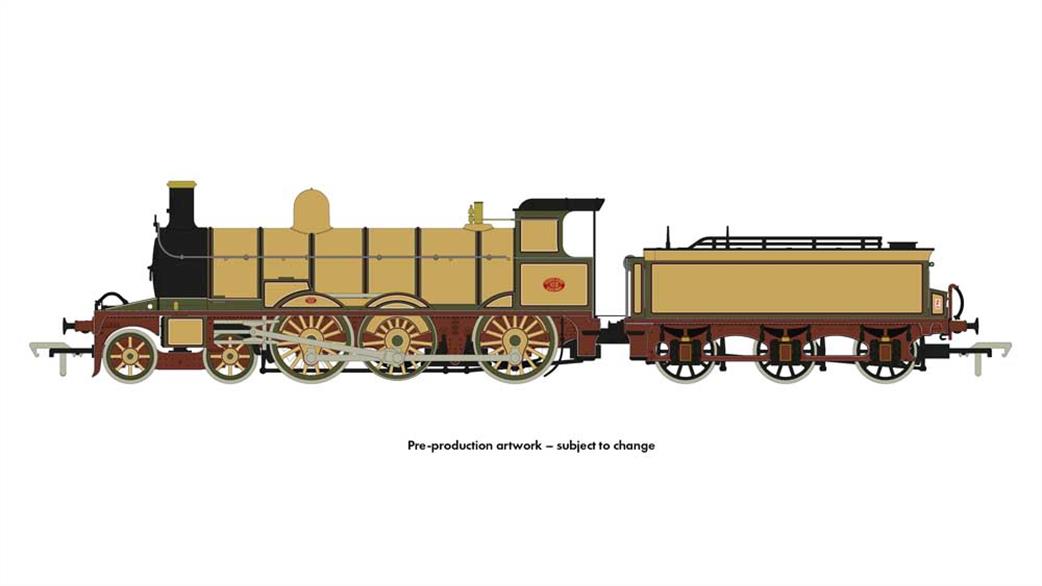 Rapido Trains OO 914001 HR 103 Jones Goods 4-6-0 Steam Locomotive Highland Railway Yellow Livery (1960s)