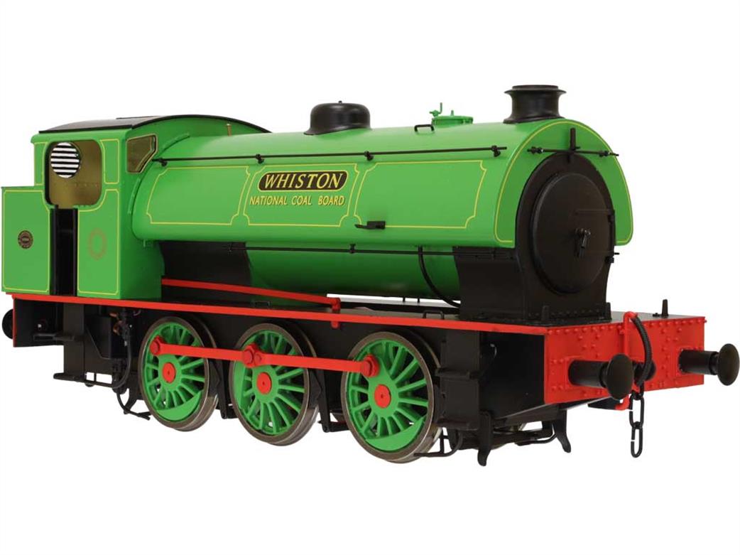 Dapol O Gauge 7S-094-007 NCB Whiston Hunslet Austerity 0-6-0ST Shunting Engine NCB Lined Green