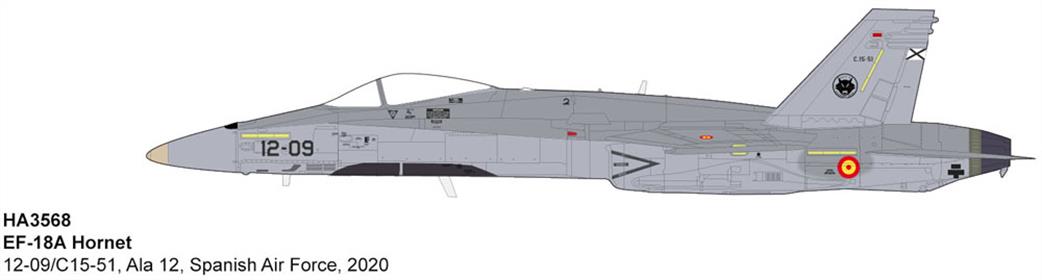 Hobby Master 1/72 HA3568 Spanish EF-18A Hornet Aircraft Model