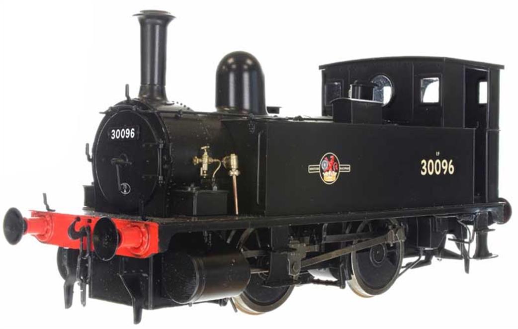 Dapol O Gauge 7S-018-004S BR 30089 LSWR B4 Class 0-4-0T BR Black Early Emblem DCC Sound