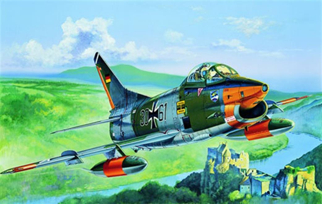 Italeri 1/48 2645 G91 R1/3/4 Gina RR Jet Fighter Kit