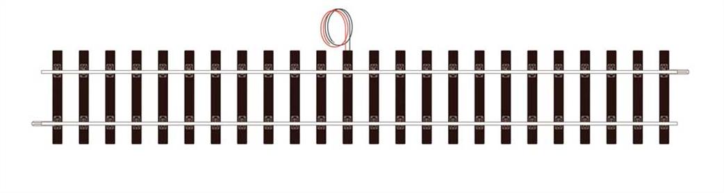 Peco O Gauge ST-702 Powered Straight Track Section