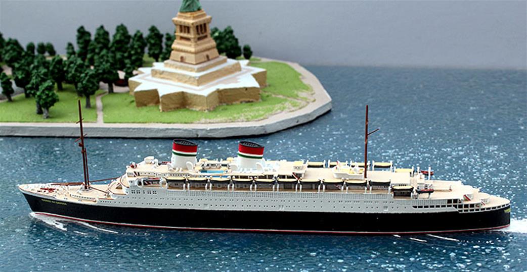 Risawoleska 1/1250 Ri-385 Conte di Savoia Italian transatlantic liner