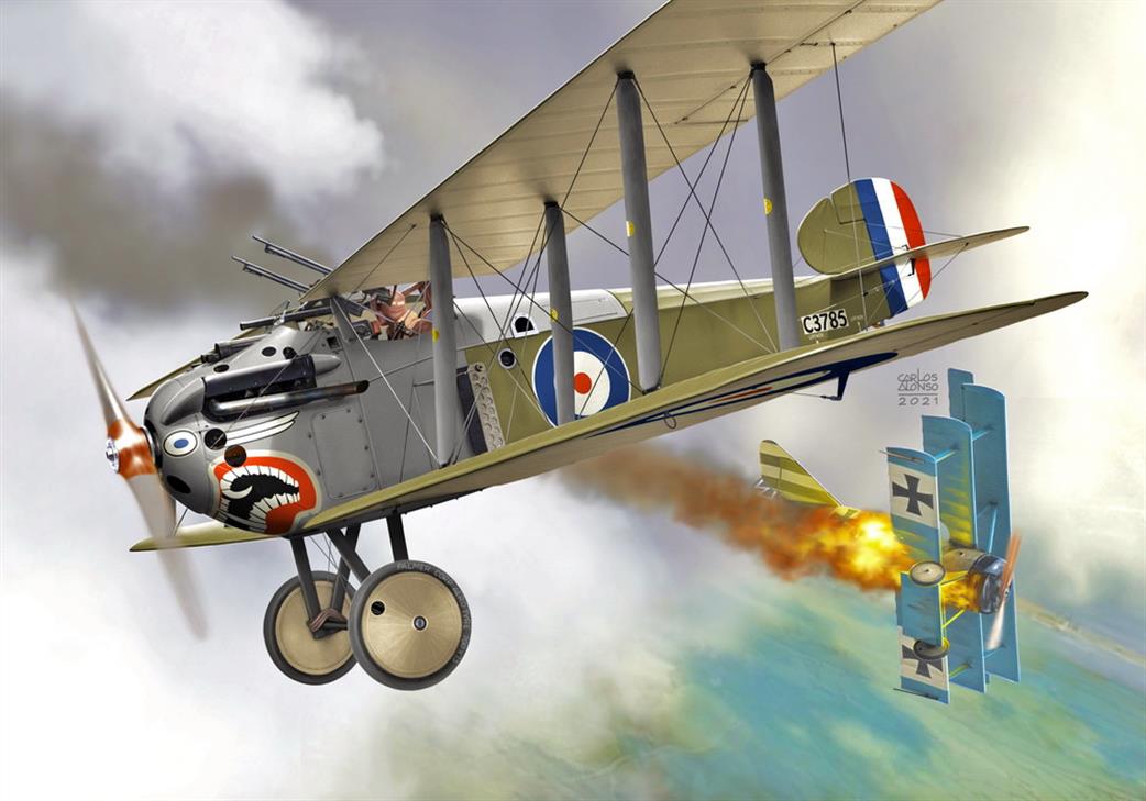 KPM 1/72 KPM0274 Sopwith Dolphin Special Markings WW1 Fighter Plane