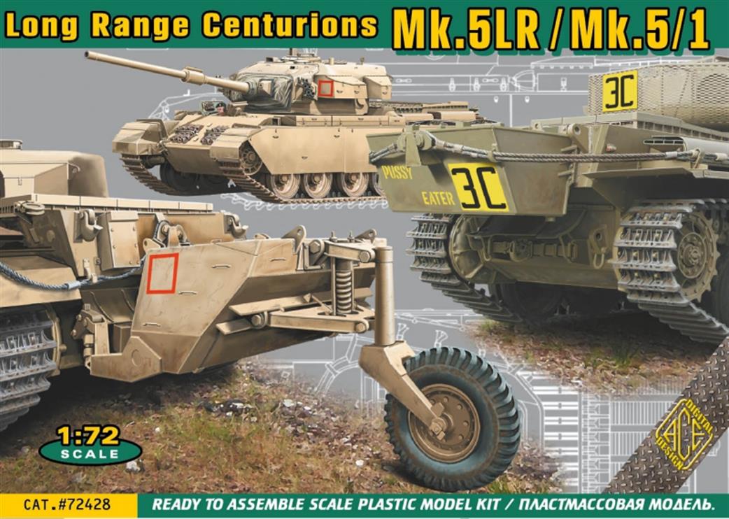 Ace Models 1/72 72428 Long Ranger Centurion MK5LR/MK5/1