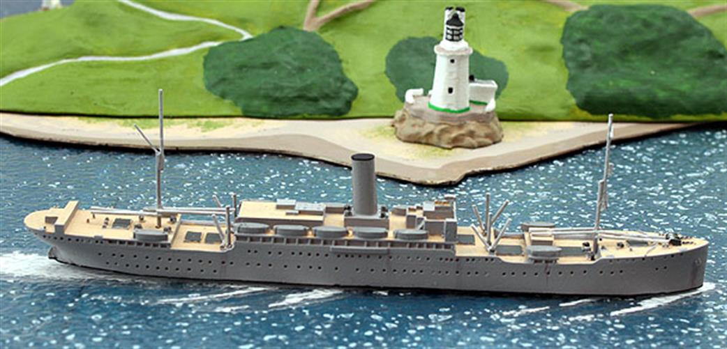 Coastlines 1/1200 CL-LJL06A Akaroa of Shaw Saville Line in WW2 grey 1942-45