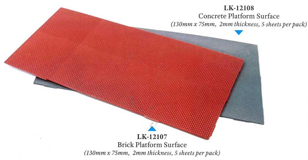 Peco TT:120 LK-12107 Brick Paviours for Platforms & Pavements