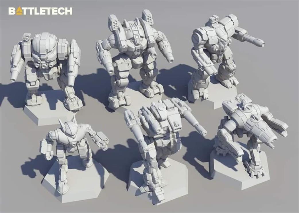 Catalyst Games Labs  CAT35738 BattleTech Inner Sphere Comstar Battle Lance Level II