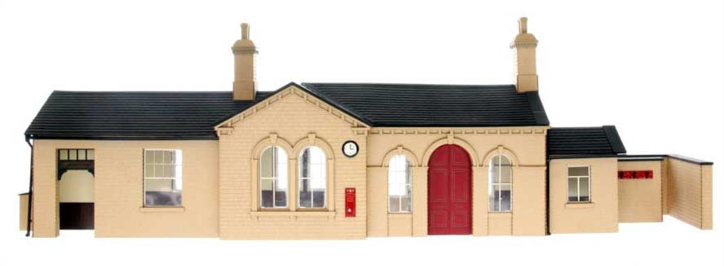 Dapol Kitmaster O Gauge 7B-001-001 Midland Railway Station Building Oakworth Card & Plastic Kit