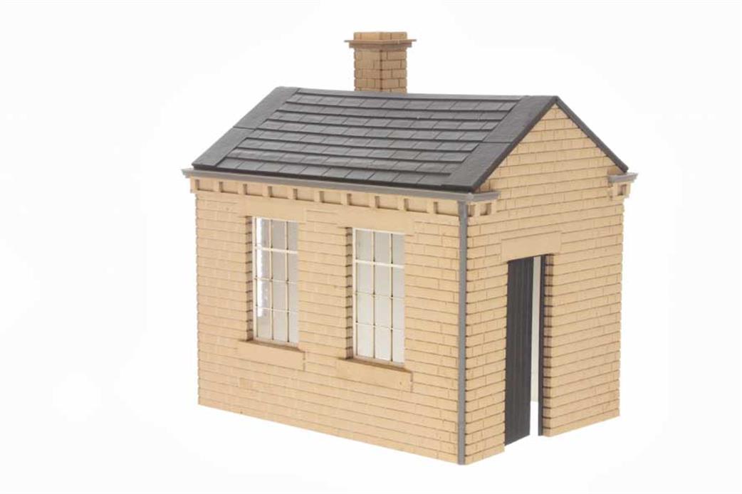 Dapol Kitmaster O Gauge 7B-001-004 Midland Railway Yard Office or Weighbridge Hut Card & Plastic Kit