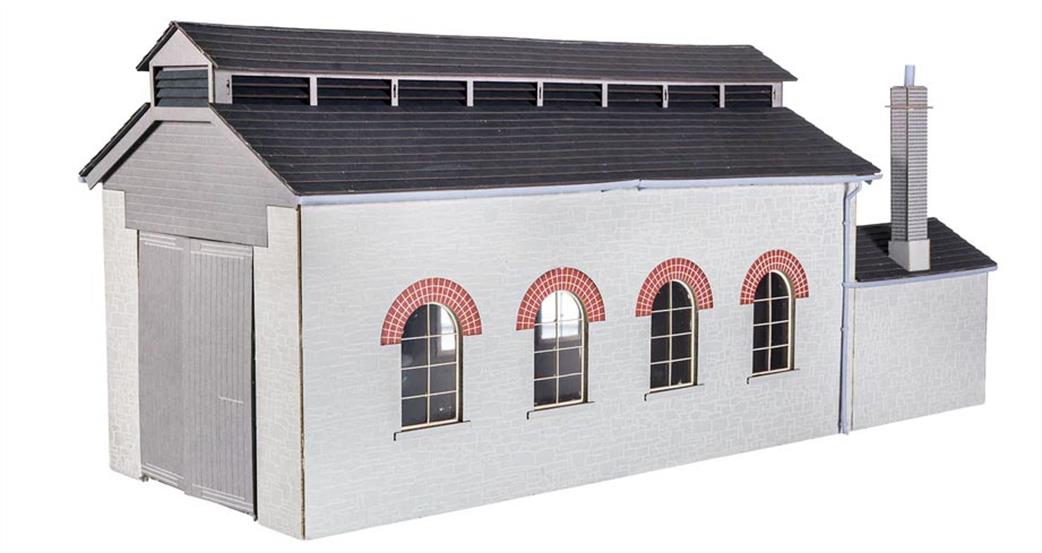 Dapol Kitmaster O Gauge 7B-002-004 GWR Engine Shed Kit Based on Ashburton