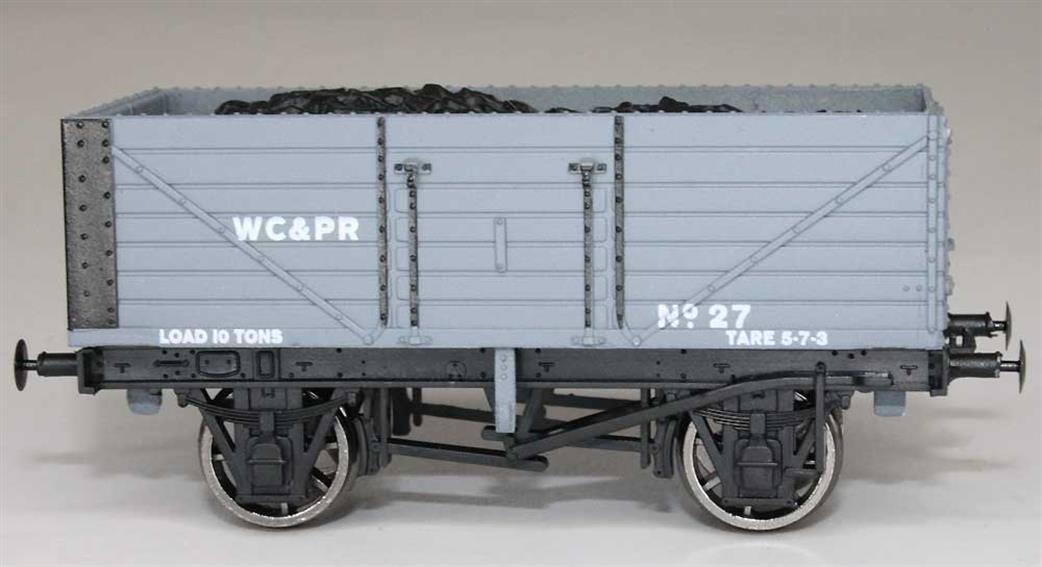 Dapol OO 4F-071-A01 Weston Clevedon & Portishead Railway 7 Plank Open Wagon 27 Antics WC&PR Special Edition