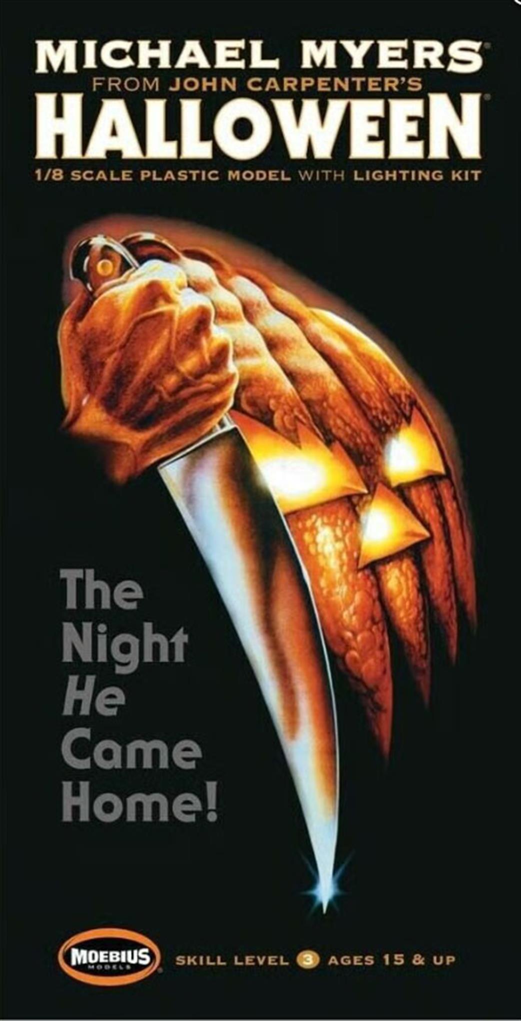 Moebius 1/8 MMK970 Halloween Michael Myers w/Deck base & Lighting kit