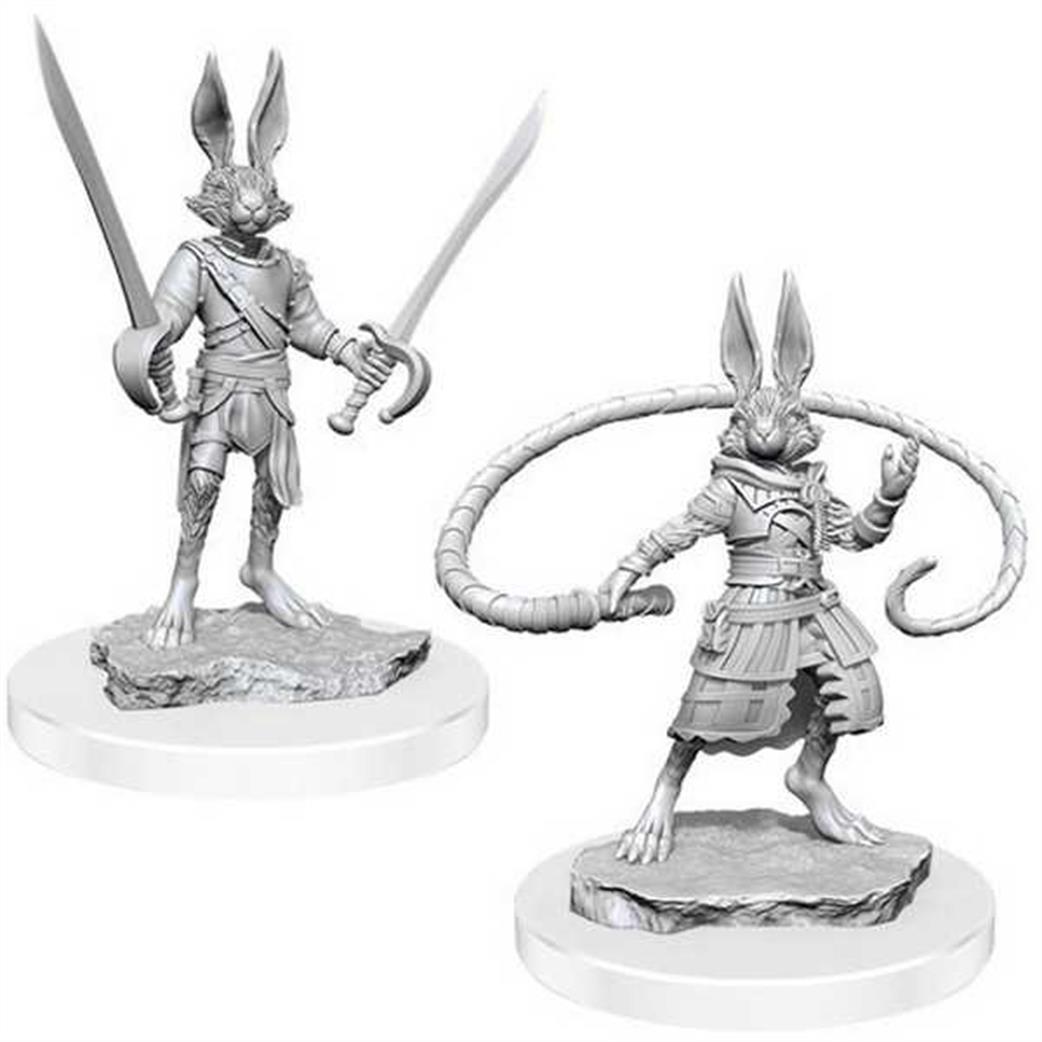 Wizkids  90487 Harengon Rogues: D&D Nolzur's Marvelous Unpainted Miniatures