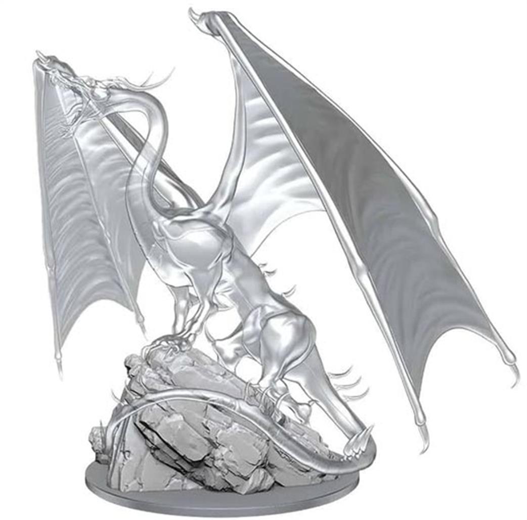 Wizkids  90491 Young Emerald Dragon Nolzur's Marvelous Unpainted Miniature