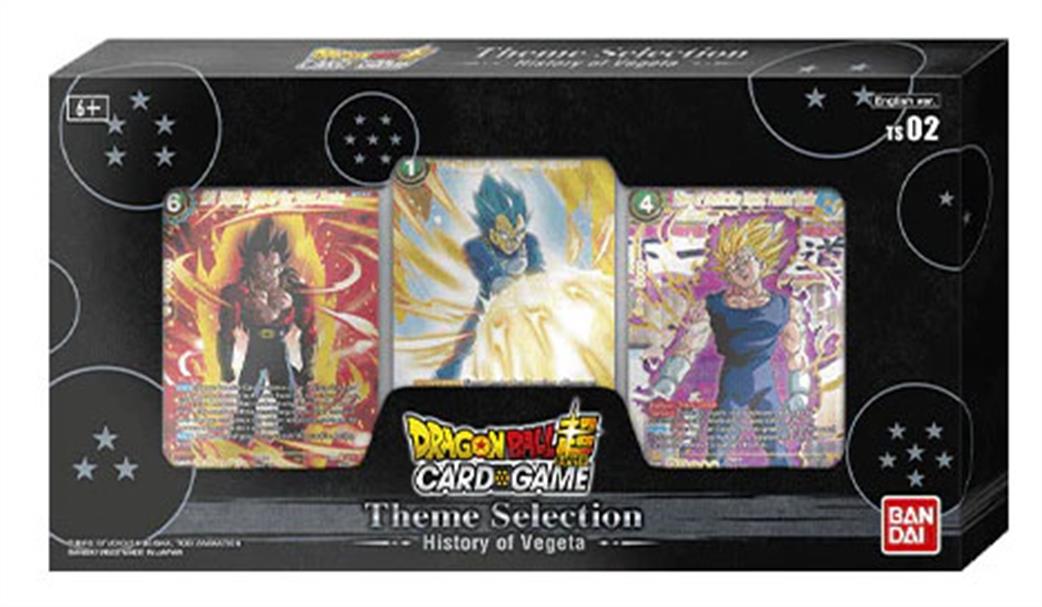 Bandai  TS02 Dragonball SCG Theme Selection History of Vegeta