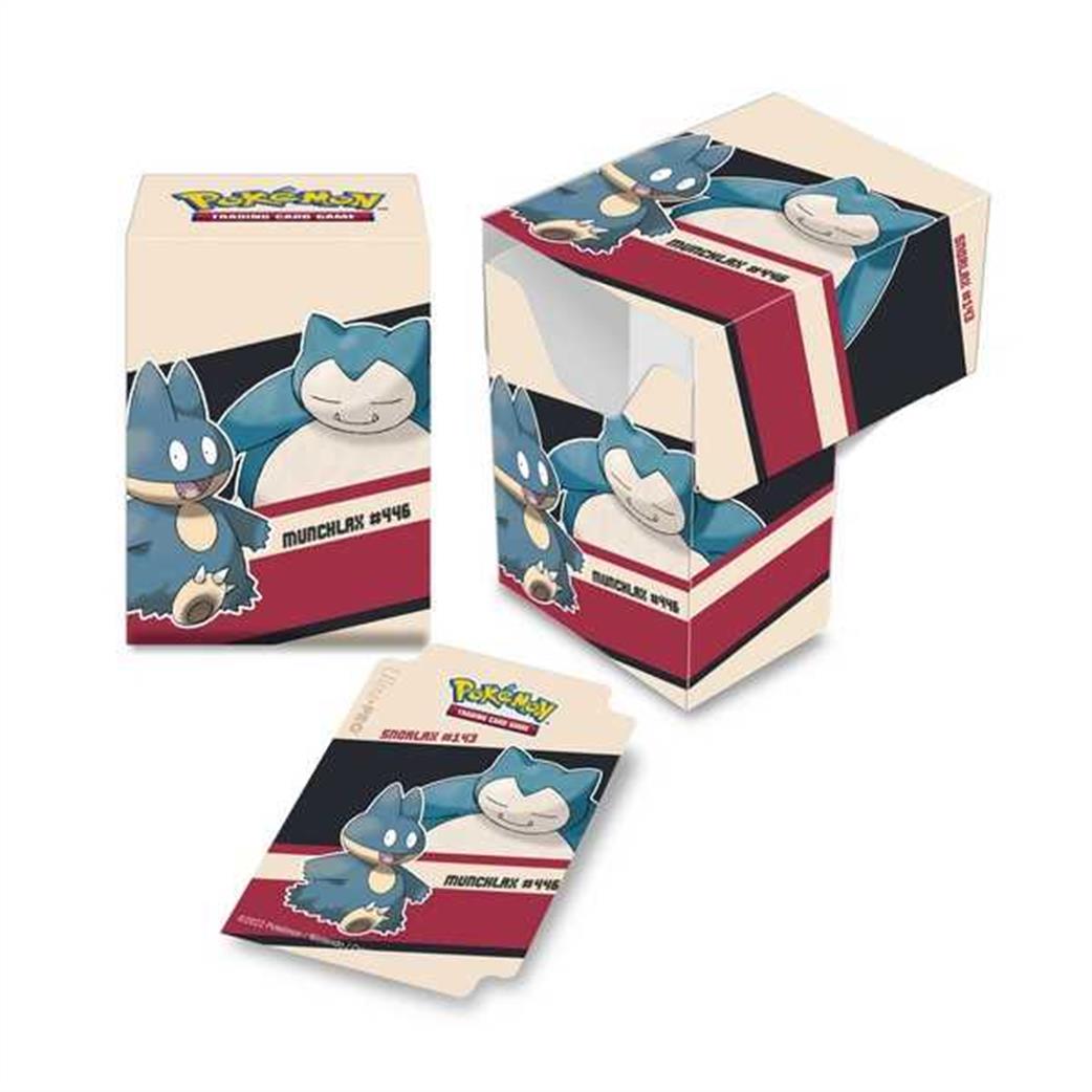 Ultra Pro  15953 Pokemon Snorlax & Munchlax Deck Box