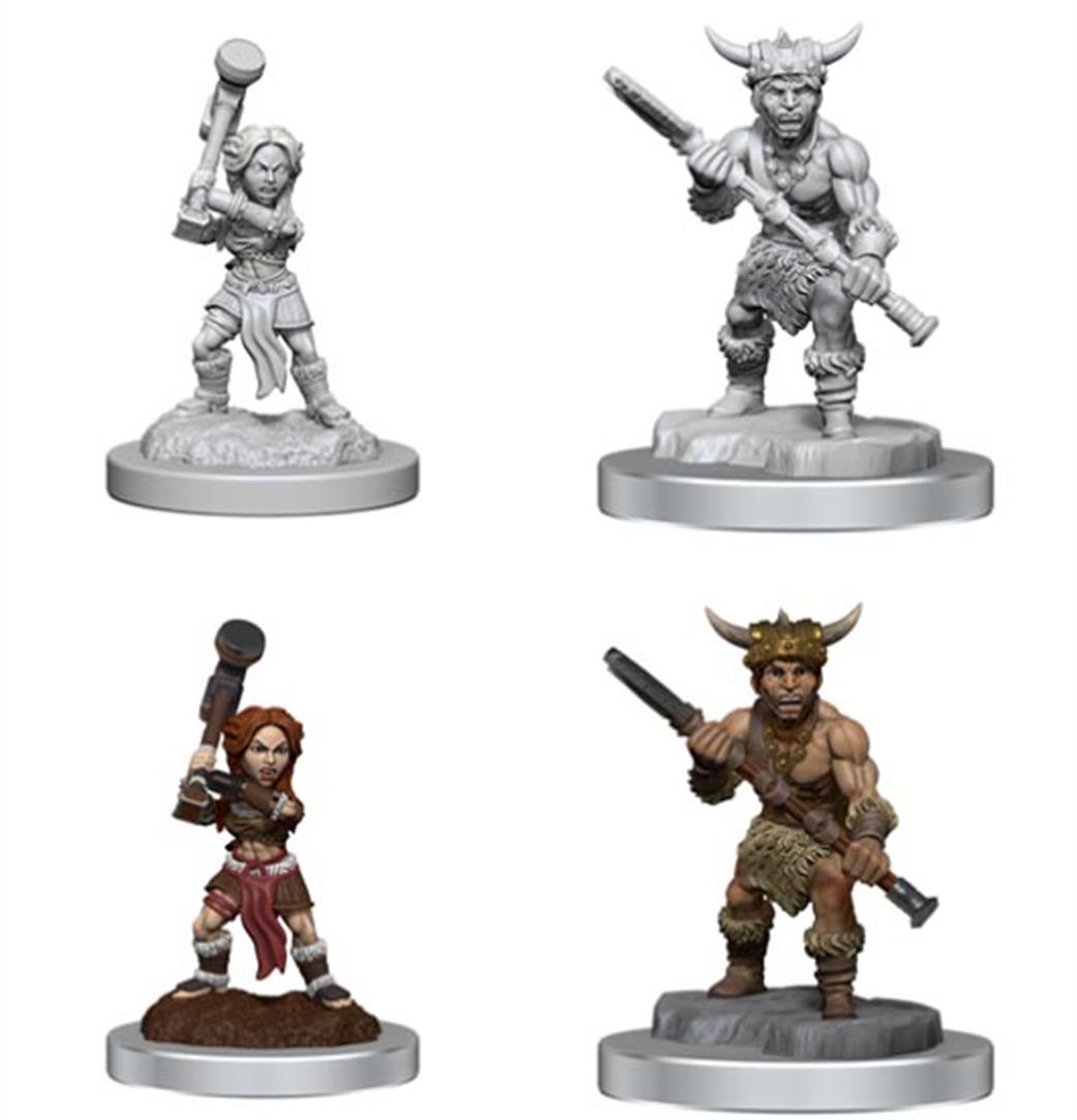 Wizkids  90412 Halfling Barbarians: D&D Nolzur's Marvelous Unpainted Miniatures