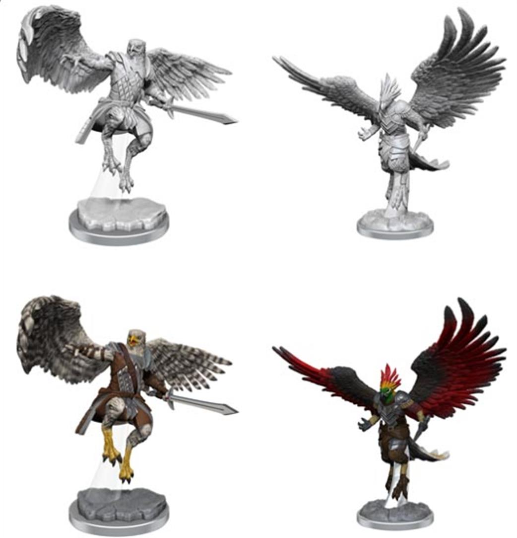 Wizkids  90521 Aarakocra Paladins: D&D Nolzur's Marvelous Unpainted Miniatures