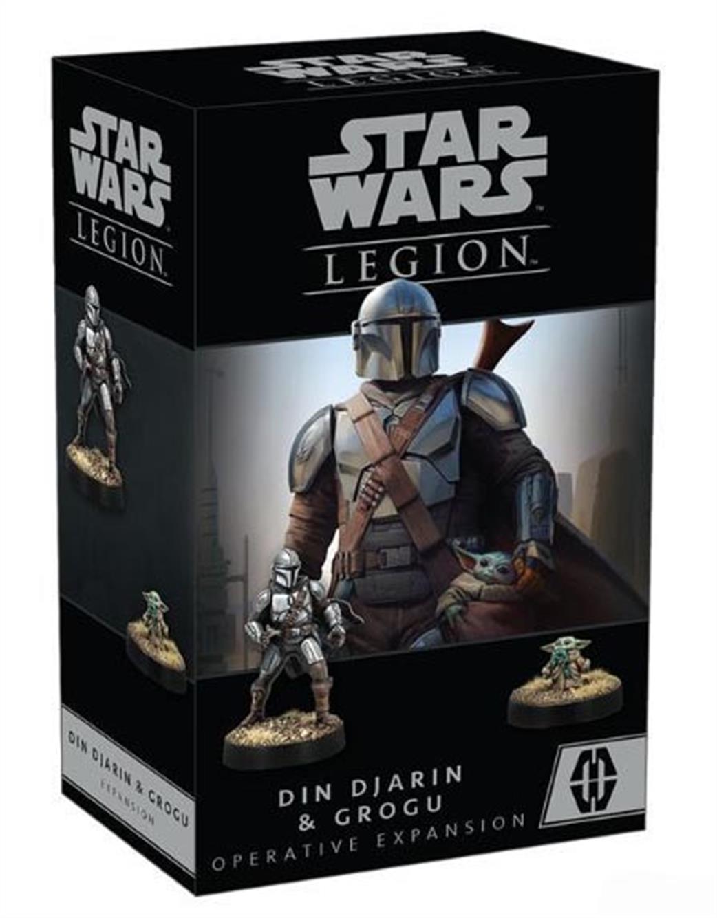 Atomic Mass Games  SWL98 Din Djarin & Grogu Operative Expansion for Star Wars Legion