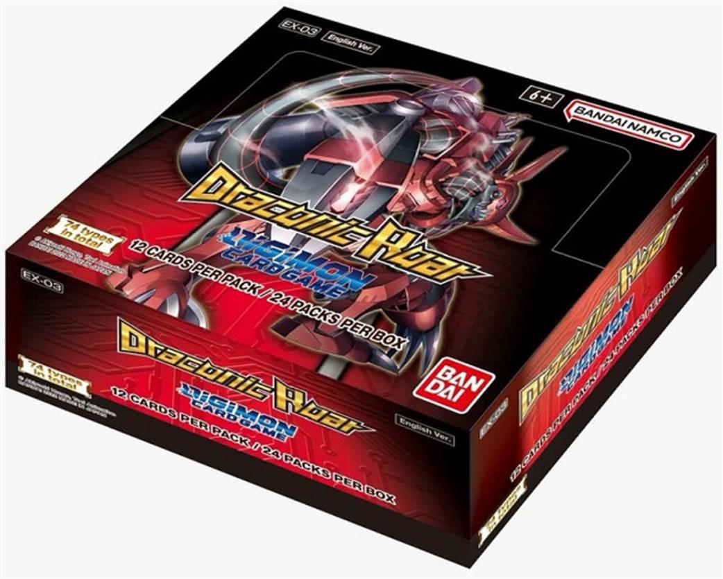 Bandai  EX03 Digimon Draconic Roar Booster