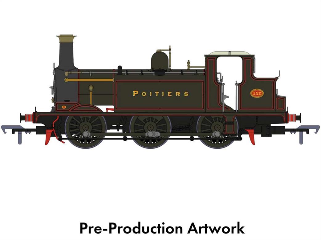 Rapido Trains OO 936003 LBSCR 127 Poitiers Class E1 0-6-0T LB&SCR Goods Green Livery