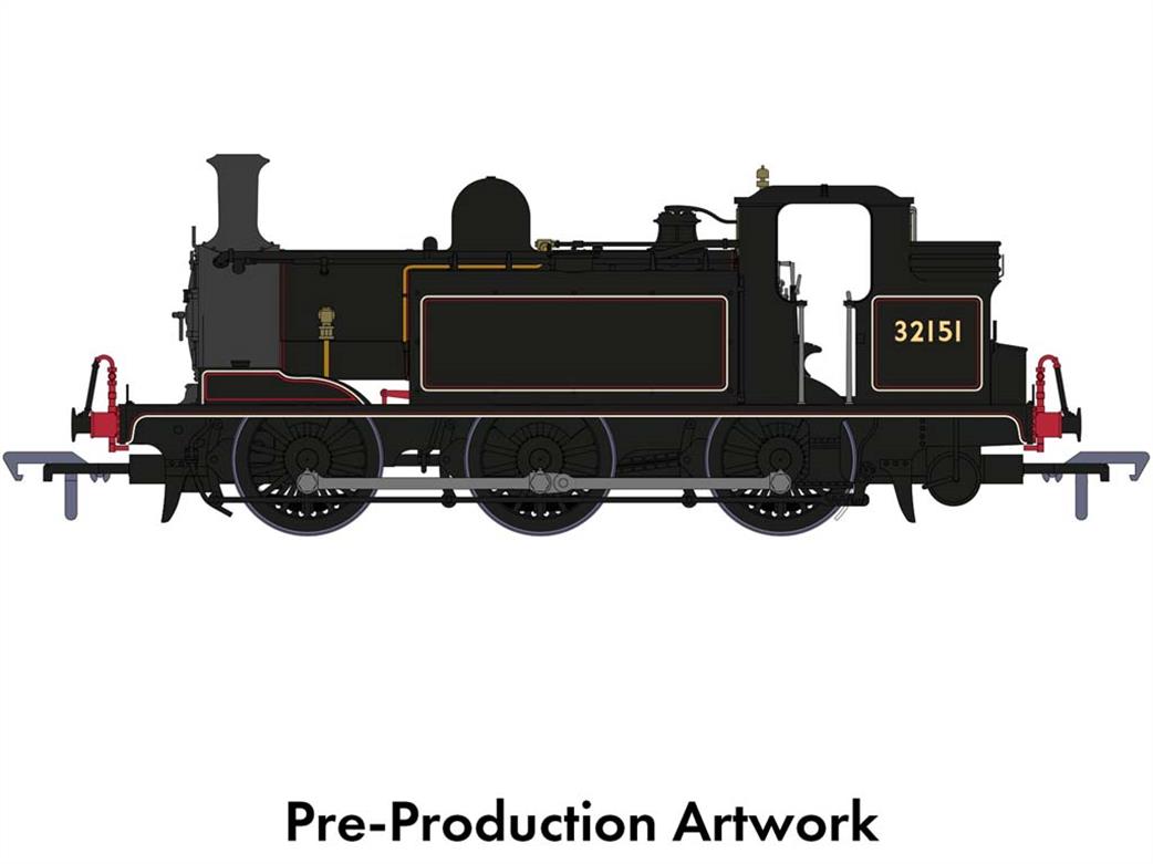 Rapido Trains OO 825009 SER O Class No.436 SR Plain Black Egyptian Lettering