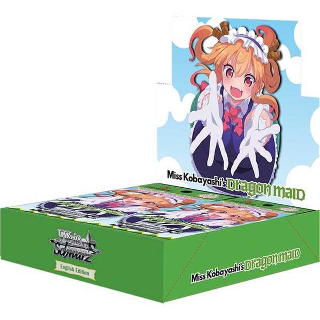 Bushiroad  WSEKMDW96BP Weiss Schwarz: Miss Kobayashi's Dragon Maid Booster