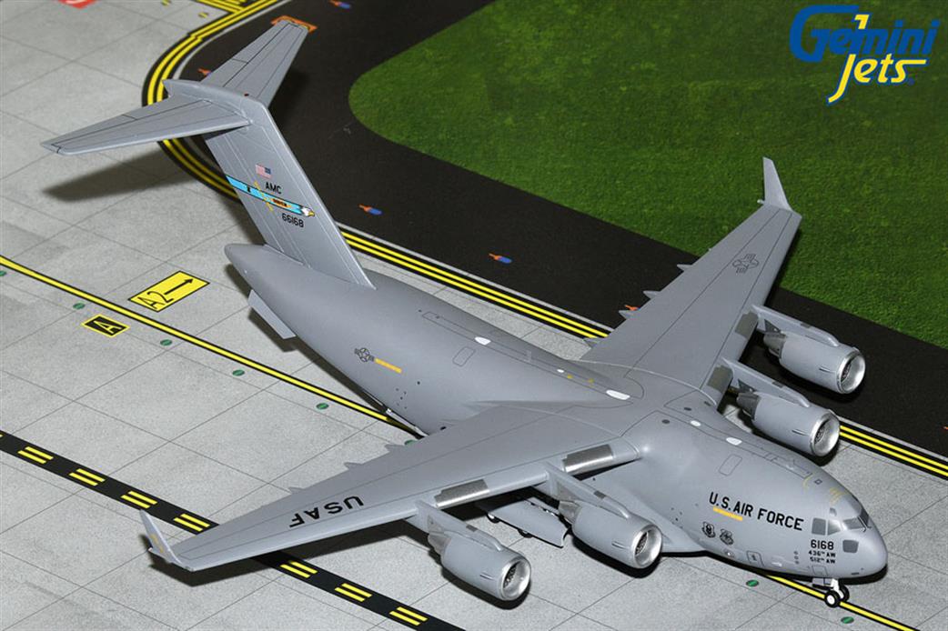 Gemini Jets 1/200 G2AFO1309 USAF C-17A Globemaster III Dover Airforce Base