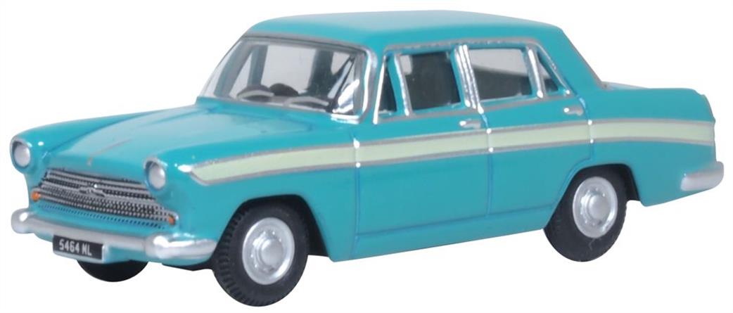 Oxford Diecast 1/76 76ACF006 Austin Cambridge Fern Green/Snowberry White