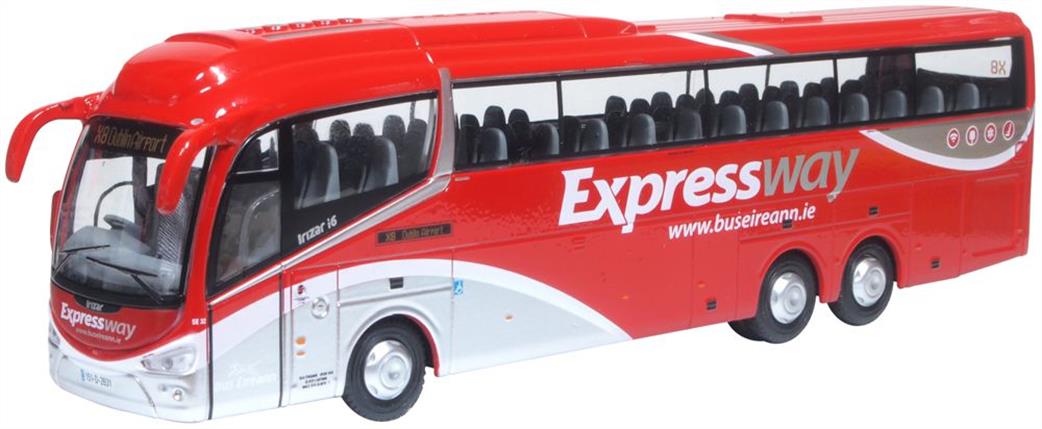 Oxford Diecast 1/76 76IR6008 Bus Eireann Expressway Irizar i6