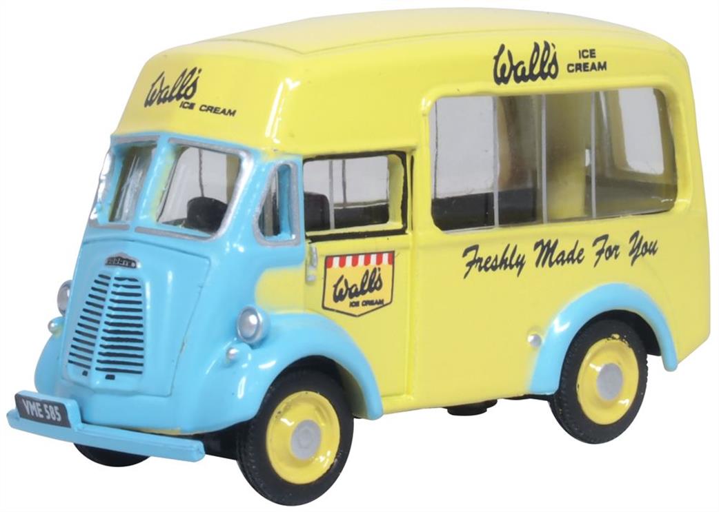 Oxford Diecast 1/76 76MJ012 Walls Ice Cream Morris J Ice Cream Van