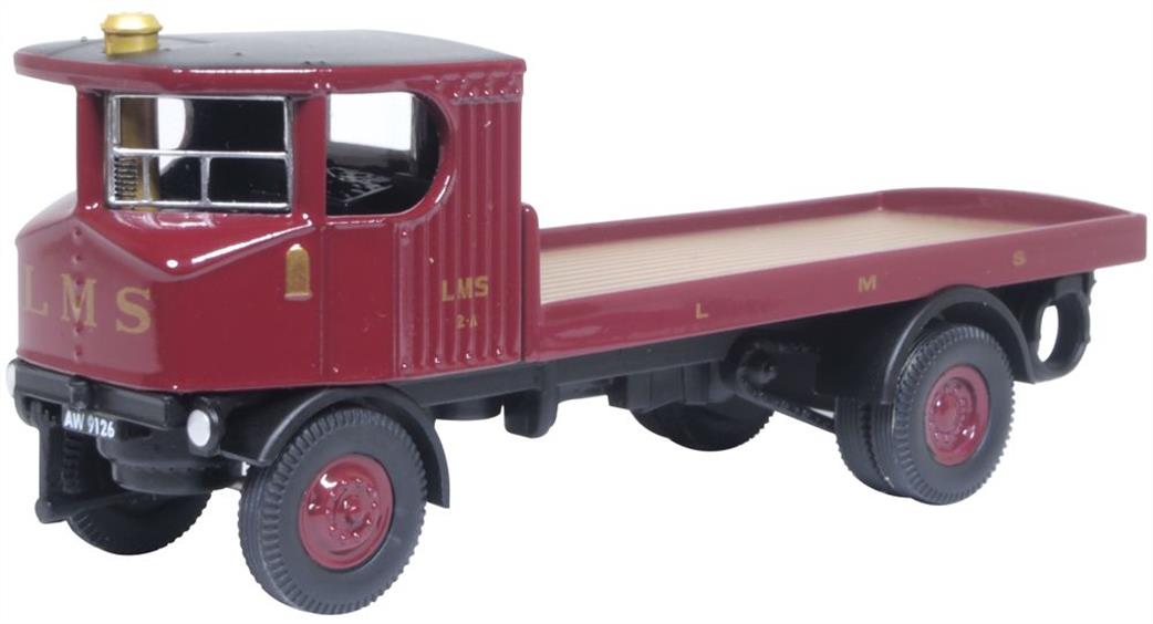 Oxford Diecast 1/76 76SEN001 LMS Sentinel Flatbed