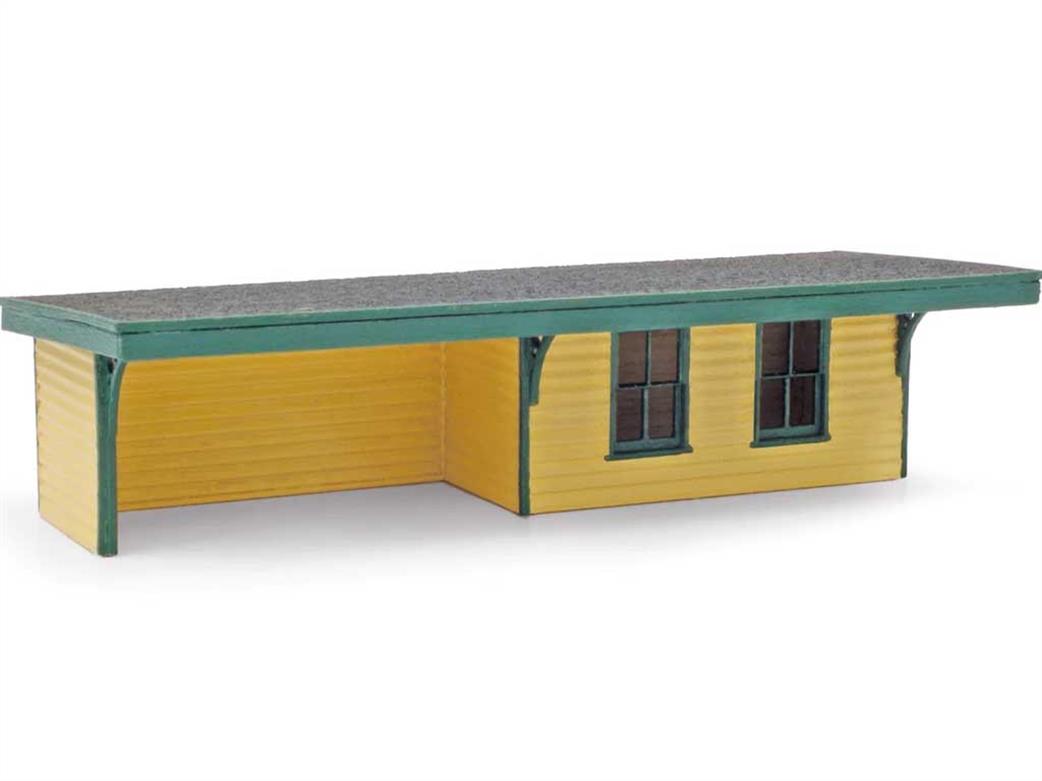 Peco TT:120 LK-12109 Wooden Platform Shelter