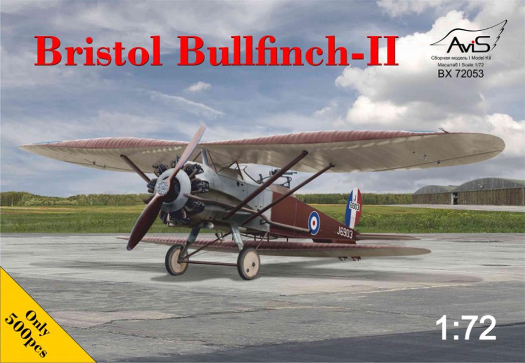 Avis Models 1/72 BX72053 Bristol Bullfinch II Aircraft Kit