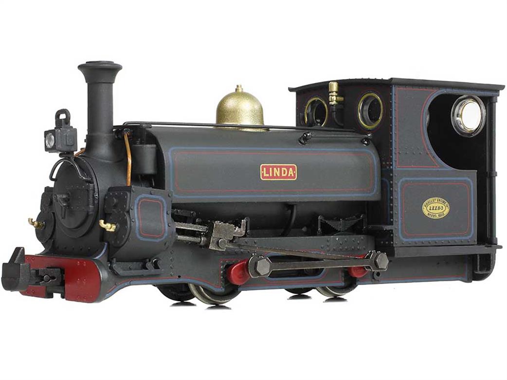 Bachmann OO9 391-127 Penrhyn Quarry Linda Large Hunslet 0-4-0ST Lined Black Weathered