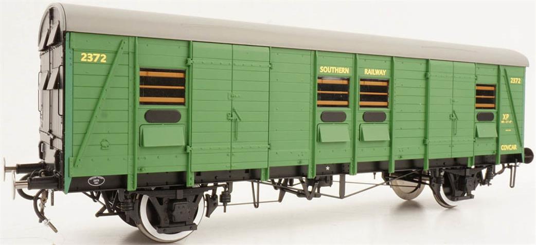 Heljan O Gauge 9170 Southern Railway CCT No 2372 even planks