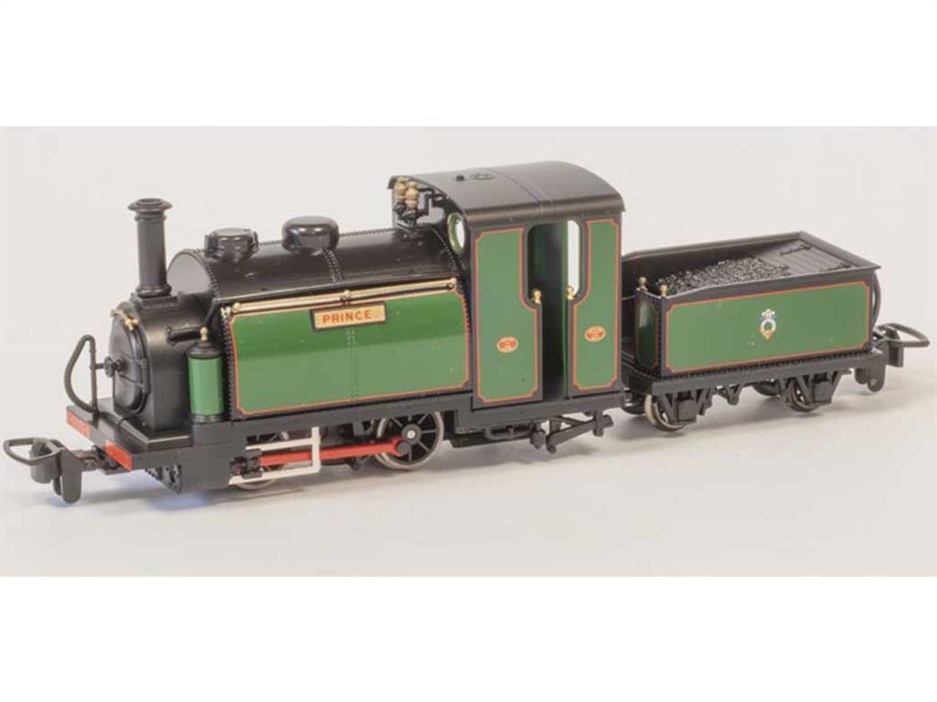 Kato OO9 51-251G Festiniog Railway Prince Small England 0-4-0TT Engine Green Livery