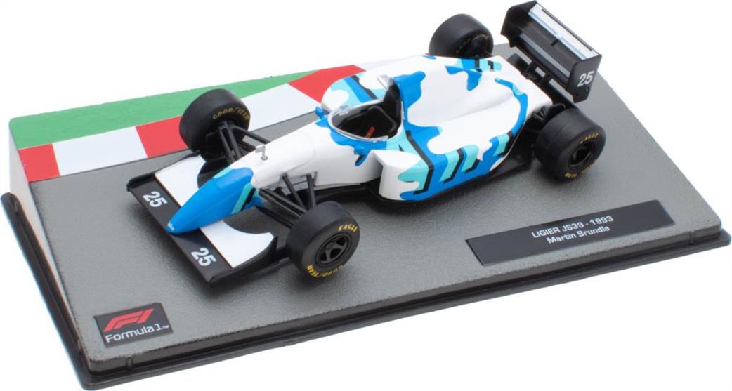 MAG 1/43 MAG NS175 Ligier Js39 Martin Brundle 1993 F1 Collection