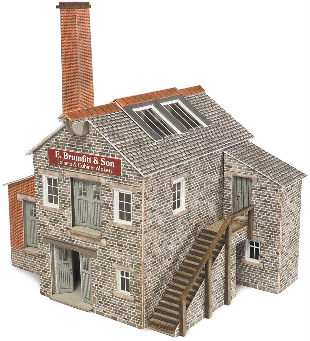 Metcalfe N PN186 Ramshackle Workshop Printed Card Kit