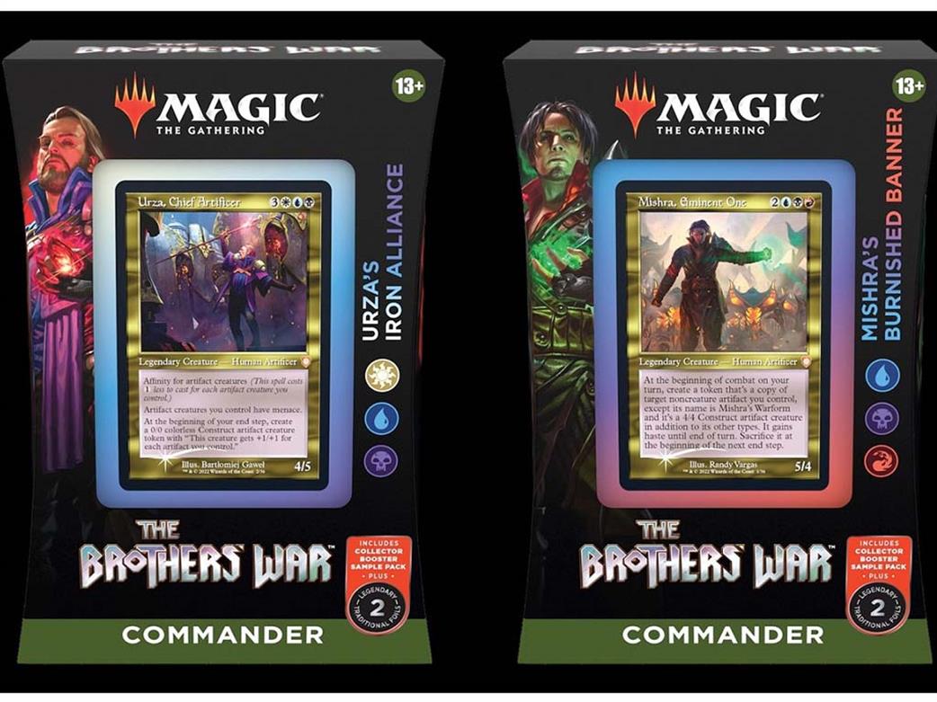 Wizards  D03090001 MTG The Brothers War Commander Deck