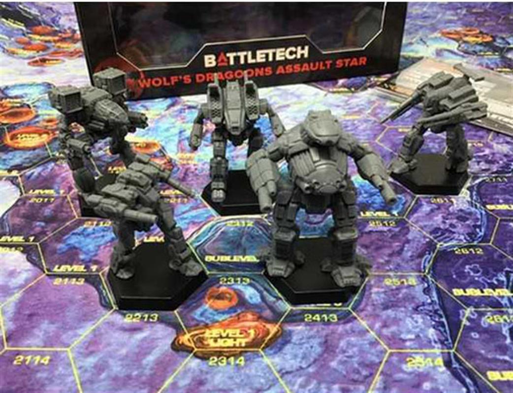 Catalyst Games Labs  CAT35739 Battletech Wolf's Dragoons Assault Star