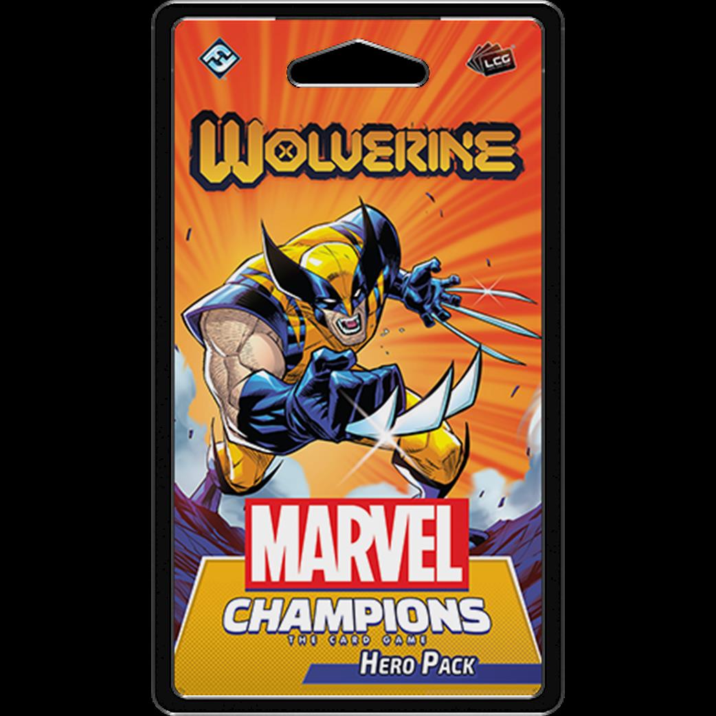 Fantasy Flight Games  MC36 Wolverine Hero Pack for Marvel Champions The Card Game