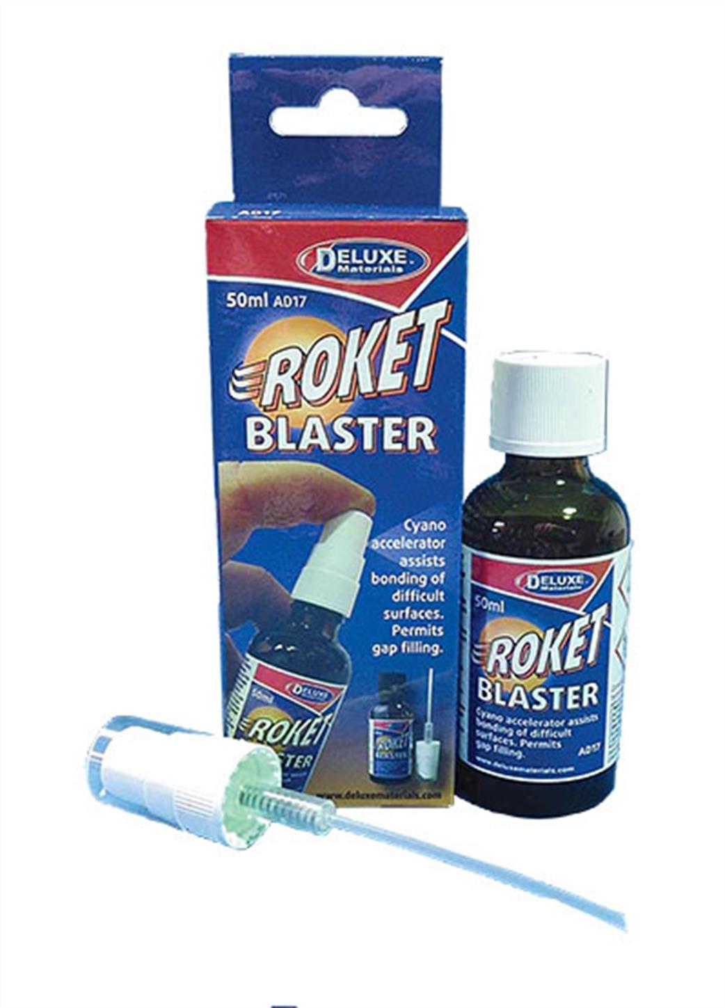 Deluxe Materials  AD17 Roket Blaster Cyano Accelerator 50ml