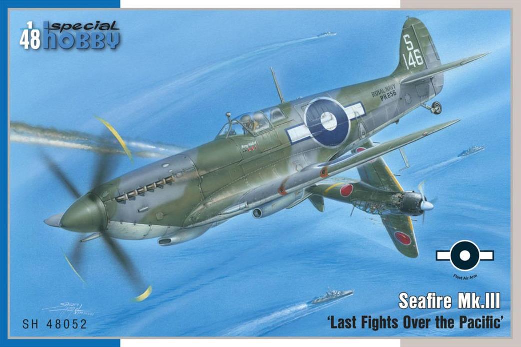 Special Hobby 1/48 48052 Supermarine Seafire MKIII Last Flights over the Pacific Plastic Kit