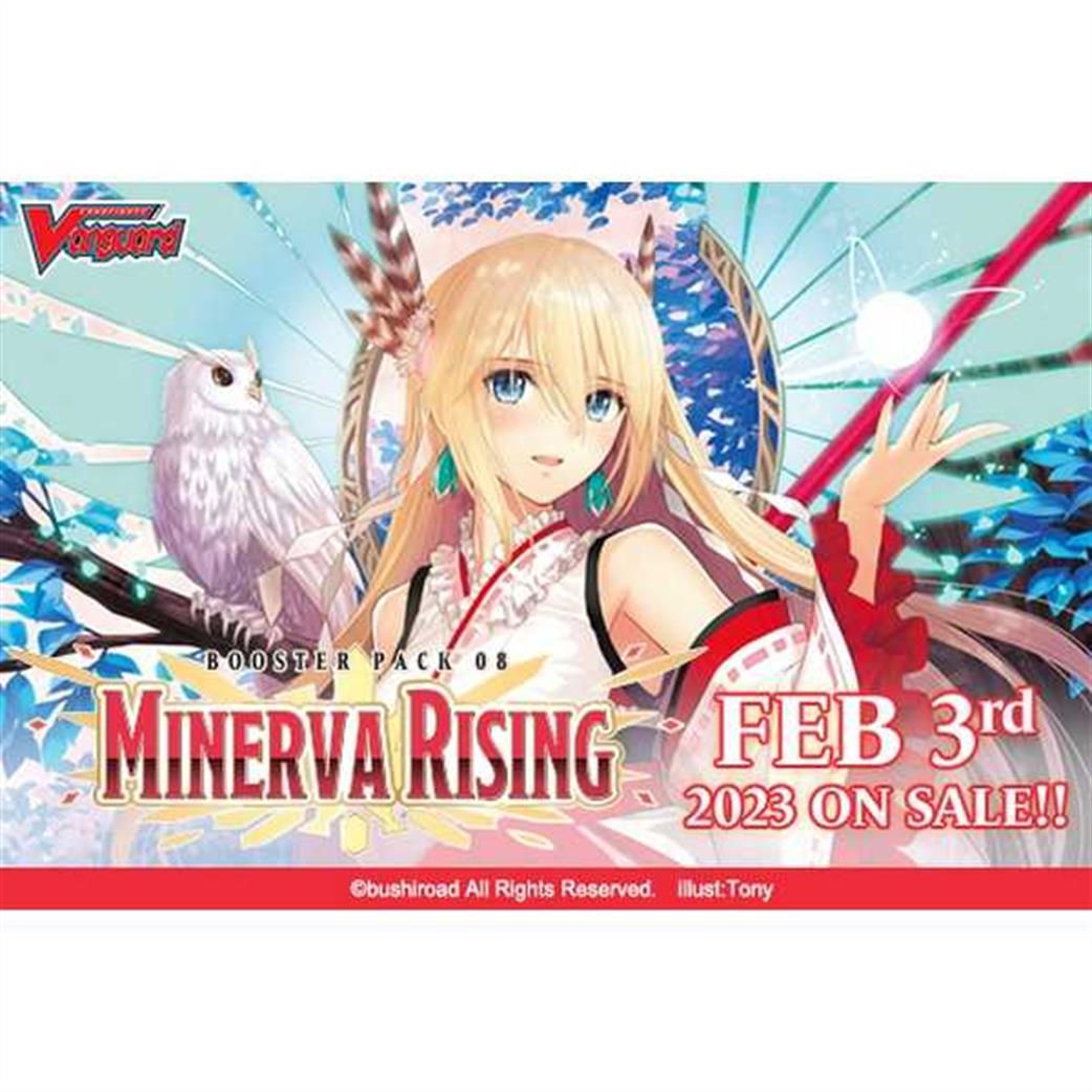 Bushiroad  VGE-D-BT08 CFV willDress Minerva Rising Booster